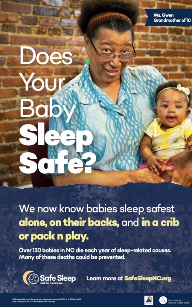 Safe Sleep Grandparent Poster