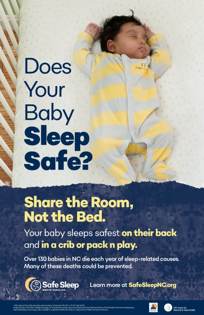 Does Your Baby Sleep Safe? Poster